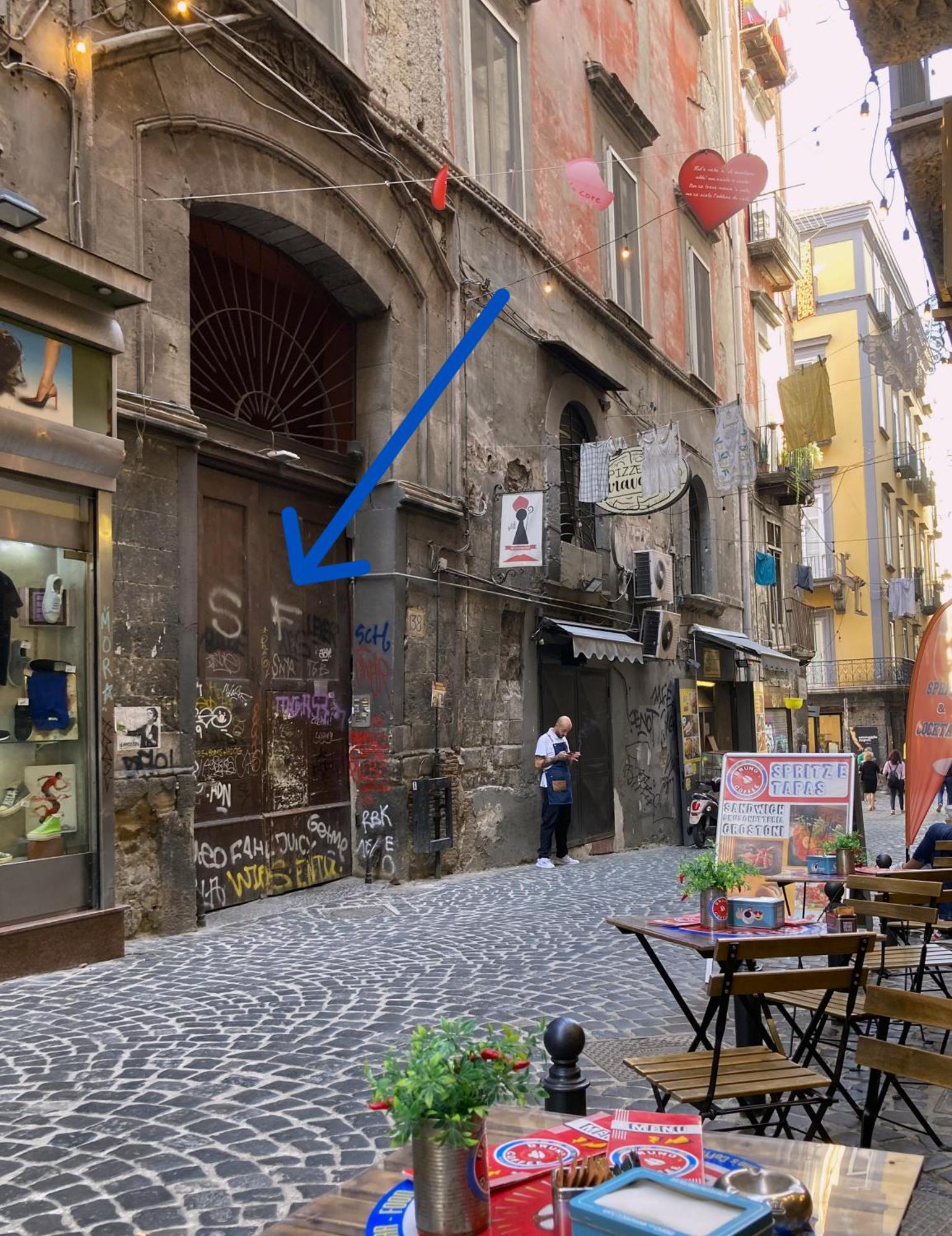 La Casa Blu Nel Cuore Storico Di Napoli Exterior photo